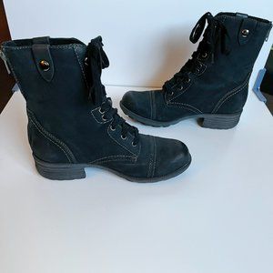 Rockport Womens Black Suede Boots 7M